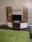 TV Schrank / Hifi-Fernseh / Wohnwand / Regal xl nussbaum weiß glatt glas