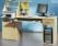 Computertisch / Schreibtisch / PC-Tisch ahorn glatt