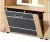 5077-5 - Schuhschrank / Garderobenschrank buche / anth. Querstreifen