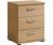 5077-6 - Schubblock / Garderobenschrank buche / buche glatt