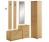 5081-1 - Garderobenset mit Spiegel in buche buche/buche glatt