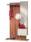 5114-1 - Garderobe / Spiegelschrank walnuss / vanille