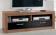 8011 - TV-Teil / Fernseh-Tisch / Lowboard walnuss / schwarz