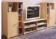 8090 - Wohnwand / Anbaukombination / TV Wand 4-tlg. buche / buche glatt