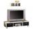 3306-1 - TV-Teil / TV-Rack perl-weiss / perl-schwarz