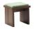 7113-5 - Hocker / Esstisch-Hocker 42x42cm walnuss