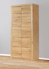 Aktenschrank  Bücherschrank 90x190cm, in Wildeiche teilmassiv 