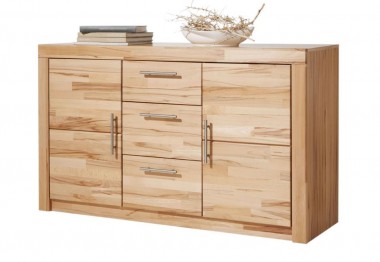 Anrichte Highboard Kommode Sideboard Kernbuche teilmassiv geölt 